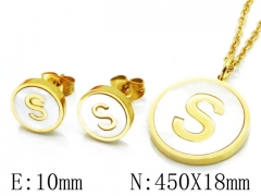 Stainless Steel Jewelry Wholesale - Stainless Steel Jewelry Sets - HY25S0735HKS