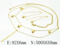 Stainless Steel Jewelry Wholesale - Stainless Steel Jewelry Sets - HY59S1864HVV