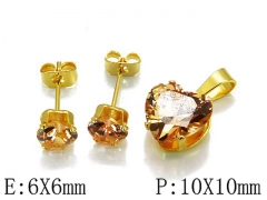 Stainless Steel Jewelry Wholesale - Stainless Steel Jewelry Sets - HY21S0003JHQ