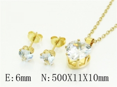 Stainless Steel Jewelry Wholesale - Stainless Steel Jewelry Sets - HY58S0168KQ