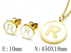Stainless Steel Jewelry Wholesale - Stainless Steel Jewelry Sets - HY25S0734HKR