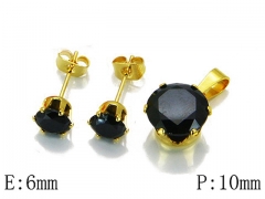 Stainless Steel Jewelry Wholesale - Stainless Steel Jewelry Sets - HY21S0022JHZ