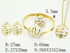 Stainless Steel Jewelry Wholesale - Stainless Steel Jewelry Sets - HY50S0643JSS