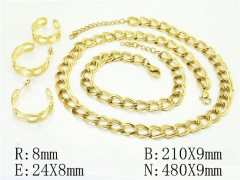 Stainless Steel Jewelry Wholesale - Stainless Steel Jewelry Sets - HY50S0539JEE