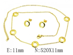 Stainless Steel Jewelry Wholesale - Stainless Steel Jewelry Sets - HY59S2851HHS