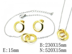 Stainless Steel Jewelry Wholesale - Stainless Steel Jewelry Sets - HY59S1240HAA