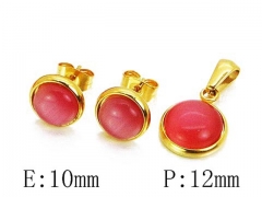 Stainless Steel Jewelry Wholesale - Stainless Steel Jewelry Sets - HY25S0680OX