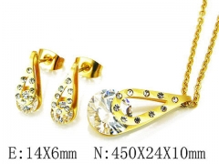 Stainless Steel Jewelry Wholesale - Stainless Steel Jewelry Sets - HY25S0514HKL