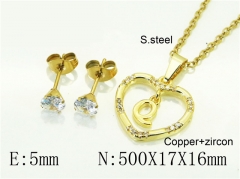 Stainless Steel Jewelry Wholesale - Stainless Steel Jewelry Sets - HY54S0628NLQ