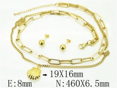 Stainless Steel Jewelry Wholesale - Stainless Steel Jewelry Sets - HY59S2241HLA