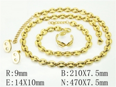 Stainless Steel Jewelry Wholesale - Stainless Steel Jewelry Sets - HY50S0266JQQ