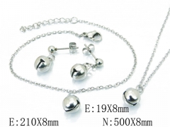 Stainless Steel Jewelry Wholesale - Stainless Steel Jewelry Sets - HY59B1663NB