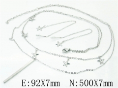 Stainless Steel Jewelry Wholesale - Stainless Steel Jewelry Sets - HY59S1882OF