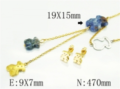 Stainless Steel Jewelry Wholesale - Stainless Steel Jewelry Sets - HY64S1375HOW