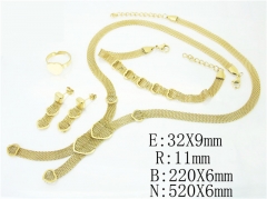 Stainless Steel Jewelry Wholesale - Stainless Steel Jewelry Sets - HY50S0099JDD