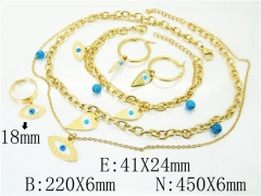 Stainless Steel Jewelry Wholesale - Stainless Steel Jewelry Sets - HY50S0066JRT