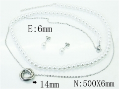 Stainless Steel Jewelry Wholesale - Stainless Steel Jewelry Sets - HY59S2065HKY