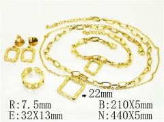 Stainless Steel Jewelry Wholesale - Stainless Steel Jewelry Sets - HY50S0276JSS