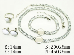 Stainless Steel Jewelry Wholesale - Stainless Steel Jewelry Sets - HY50S0481JJS
