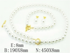 Stainless Steel Jewelry Wholesale - Stainless Steel Jewelry Sets - HY59S2008HPW