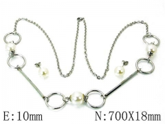 Stainless Steel Jewelry Wholesale - Stainless Steel Jewelry Sets - HY59S2711HHL