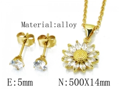 Stainless Steel Jewelry Wholesale - Stainless Steel Jewelry Sets - HY54S0523OG