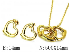 Stainless Steel Jewelry Wholesale - Stainless Steel Jewelry Sets - HY59S2780PQ