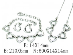 Stainless Steel Jewelry Wholesale - Stainless Steel Jewelry Sets - HY59S2826HMX