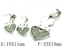 Stainless Steel Jewelry Wholesale - Stainless Steel Jewelry Sets - HY64S0868HKD