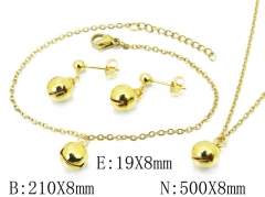 Stainless Steel Jewelry Wholesale - Stainless Steel Jewelry Sets - HY59B1679OR