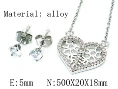 Stainless Steel Jewelry Wholesale - Stainless Steel Jewelry Sets - HY54S0451NR