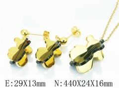 Stainless Steel Jewelry Wholesale - Stainless Steel Jewelry Sets - HY64S1302HOC