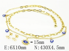 Stainless Steel Jewelry Wholesale - Stainless Steel Jewelry Sets - HY24S0051HIS