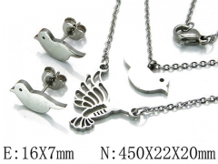 Stainless Steel Jewelry Wholesale - Stainless Steel Jewelry Sets - HY54S0361OS