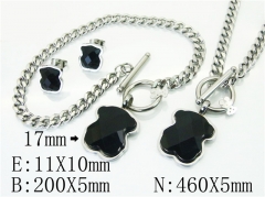 Stainless Steel Jewelry Wholesale - Stainless Steel Jewelry Sets - HY21S0364JHE
