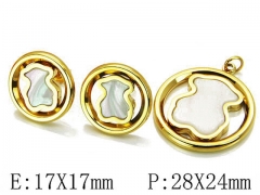 Stainless Steel Jewelry Wholesale - Stainless Steel Jewelry Sets - HY64S0521ISD