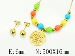Stainless Steel Jewelry Wholesale - Stainless Steel Jewelry Sets - HY91S1630PC
