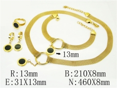 Stainless Steel Jewelry Wholesale - Stainless Steel Jewelry Sets - HY50S0379JDD