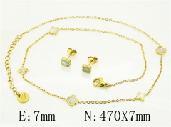 Stainless Steel Jewelry Wholesale - Stainless Steel Jewelry Sets - HY32S0205HIQ