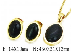 Stainless Steel Jewelry Wholesale - Stainless Steel Jewelry Sets - HY25S0662HHL
