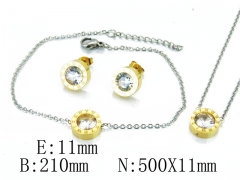 Stainless Steel Jewelry Wholesale - Stainless Steel Jewelry Sets - HY59S1358HHW