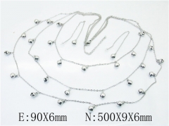 Stainless Steel Jewelry Wholesale - Stainless Steel Jewelry Sets - HY59S1803HPS