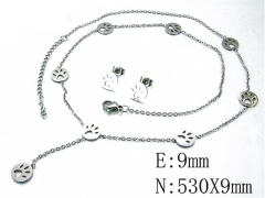 Stainless Steel Jewelry Wholesale - Stainless Steel Jewelry Sets - HY59S1516PLU