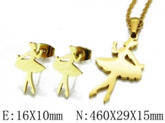 Stainless Steel Jewelry Wholesale - Stainless Steel Jewelry Sets - HY54S0181MD