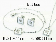 Stainless Steel Jewelry Wholesale - Stainless Steel Jewelry Sets - HY59S2511HHE