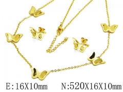 Stainless Steel Jewelry Wholesale - Stainless Steel Jewelry Sets - HY59S1362HHX