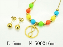 Stainless Steel Jewelry Wholesale - Stainless Steel Jewelry Sets - HY91S1629PV