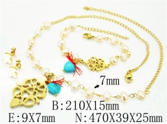 Stainless Steel Jewelry Wholesale - Stainless Steel Jewelry Sets - HY21S0246JJS