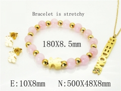Stainless Steel Jewelry Wholesale - Stainless Steel Jewelry Sets - HY21S0398JJA