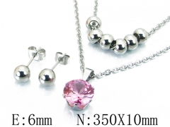 Stainless Steel Jewelry Wholesale - Stainless Steel Jewelry Sets - HY21S0229NZ